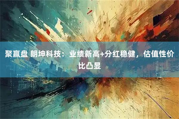 聚赢盘 朗坤科技：业绩新高+分红稳健，估值性价比凸显