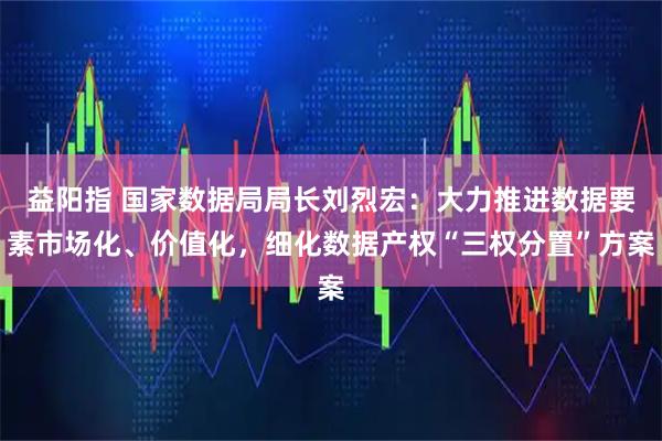 益阳指 国家数据局局长刘烈宏：大力推进数据要素市场化、价值化，细化数据产权“三权分置”方案