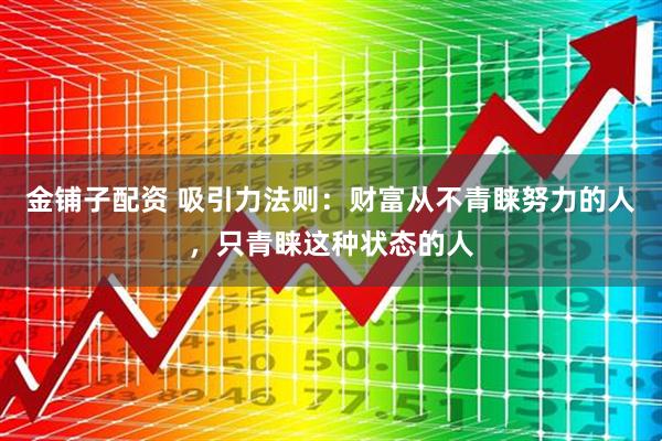 金铺子配资 吸引力法则:财富从不青睐努力的人,只青睐这种状态的人
